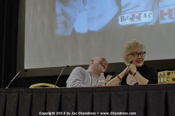 Hellraiser Panel - Nicholas Vince & Barbie Wilde - DSC 8840