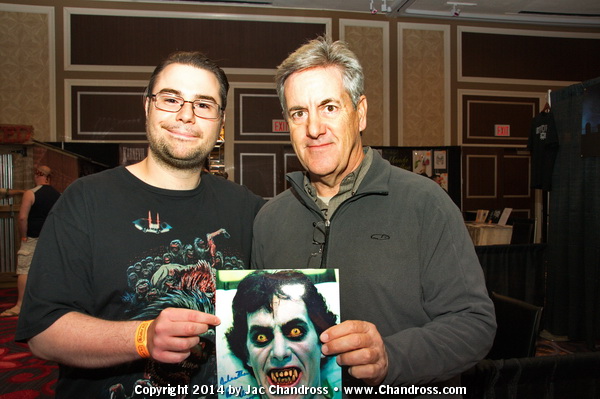 David Naughton & Fan - DSC 8790